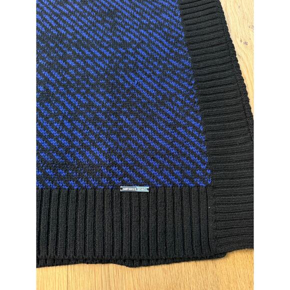 Michael Kors Poncho Knit Cotton Sweater Boxy Relaxed Fit Turtleneck, Size SMALL - Picture 10 of 10